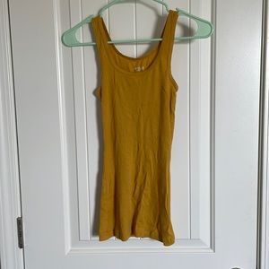 Yellow tank top